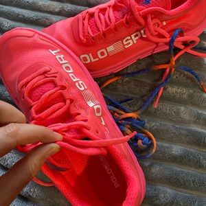 Polo Ralph Lauren women pink size 8.5 Sport Sneakers
